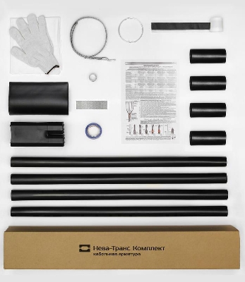 Муфта кабельная концевая 1кВ 1ПКВ(Н)Тпб-4х(70-120) Нева-Транс Комплект 22020135