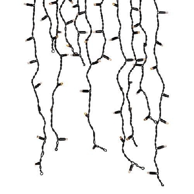 Гирлянда светодиодная "Бахрома" 2х0.7м 100LED желт. IP65 220В ERAPS-BZ1 Эра Б0060545