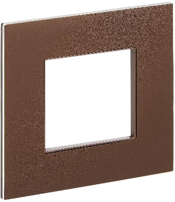 Рамка 1-м SKANDY SK-F31Br металл шоколад IEK SK-M12-M-K30