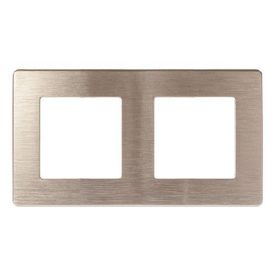 Рамка 2-м 12-5102-04 сатин шампань Эра Б0052512