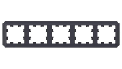 Рамка 5-м AtlasDesign Antique универс. карбон SE ATN101005