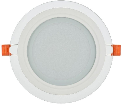 Светильник светодиодный ДВО 1621 12Вт 4000К IP20 встраив. со стекл. круг IEK LDVO0-1621-12-4000-K01