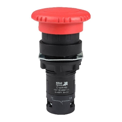 Кнопка аварийного останова OptiSignal Compact D22 С7-ESTR-402 красн. 2НЗ XB7ES544P КЭАЗ 362130