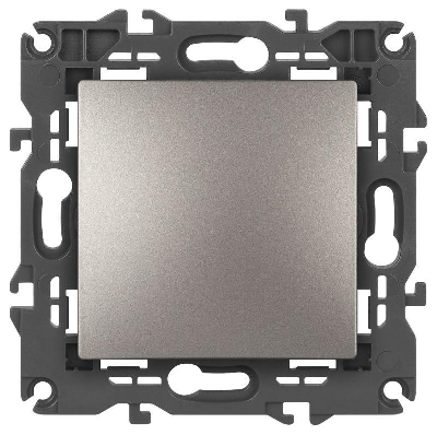 Переключатель Elegance 14-1103-16 250В 10АХ титан Эра Б0065792