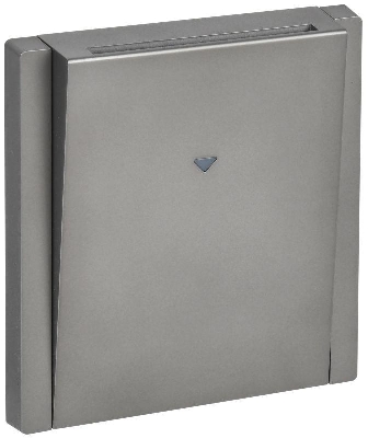 Выключатель карточный FORTE&PIANO 30А FP543 сталь IEK FP-V11-0-10-1-K46