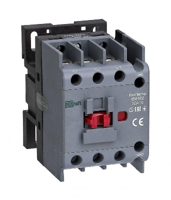 Контактор 32А 48В AC АС3 АС4 1НО+1НЗ КМ-102 DEKraft 21926DEK