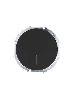 Выключатель 1-кл. СП OSEN 10А IP20 с подсветкой механизм черн. бархат LEZARD 743-4288-111
