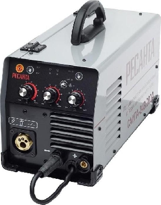 Инвертор сварочный полуавтомат. САИПА-24В/200А MIG 6в1 Ресанта 65/110