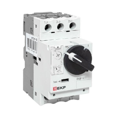 Выключатель автоматический для защиты двигателя GV2P 6.3-10А EKF gv2pm-10