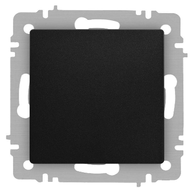 Переключатель 1-кл. СП Accent 6-103-05 10А IP20 250В AL/CU антрацит Intro Б0063470