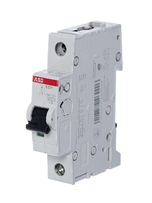 Выключатель автоматический модульный 1п C 63А 6кА S201 C63 ABB 2CDS251001R0634