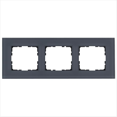 Рамка 3-м G-Glass стекло маренго Jasmart G1003GC