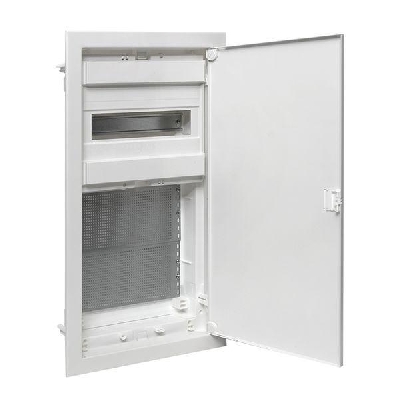 Щит комбинированный встраив. Nova 1 DIN-рейка + 2 монтаж. платы 3 габарит IP41 с пластик. дверью EKF nv-cb-pd-1+2