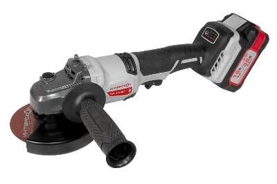 Машина шлифовальная угловая аккумуляторная бесщеточная УШМ-125/36ВМЭ 125мм АПИ 36В 2 АКБ 2.0А.ч ЗУ ИНТЕРСКОЛ 956.2.2.70