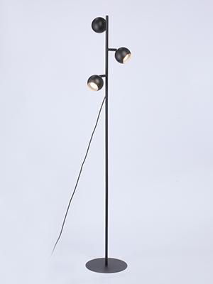 Торшер Шани black 3хGU10 макс. 20Вт Vitaluce V3016-1/3P