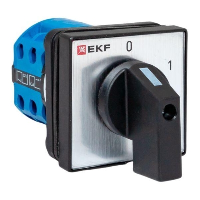 Переключатель кулачковый ПК-1-14 4п 10А "0-1" IP65 EKF pk-1-14-10-65