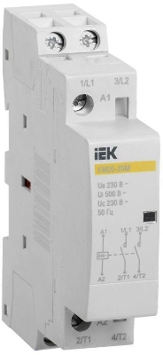 Контактор модульный КМ20-20М AC KARAT IEK MKK11-20-20