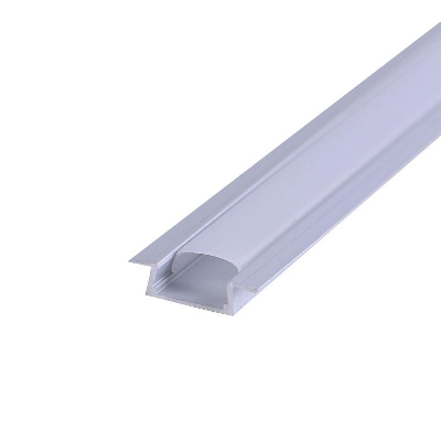 Комплект врезного алюм. профиля с рассеив. 22х6мм 1м Rexant 146-405-1