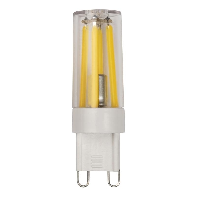 Лампа светодиодная филаментная PLED-G9 PRO 6Вт 4000К 480лм 230В d16.5х55мм JazzWay 5062641