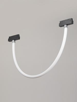 Светильник светодиодный трековый силиконовый магнитный D22мм 18Вт 48В Ra80 L1000мм 360град. черн. Vitaluce VT0200048-01