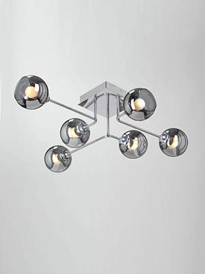 Люстра V4795-9/6PL 6xE27 макс. 40Вт Vitaluce V4795-9/6PL