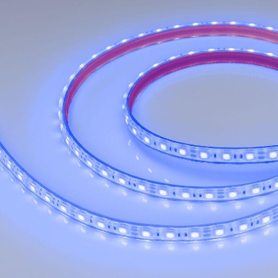 Лента светодиодная RTW-PFS-B60-13mm 12V Blue 14.4Вт/м IP68 5060 герметичная (уп.5м) Arlight 036280