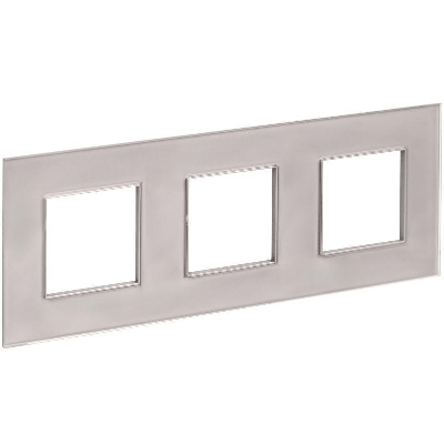 Рамка 3-м SKANDY SK-F23Sh стекло шампань IEK SK-M32-G-K37