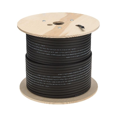 Кабель греющий (нагрев.) саморег. SRL30-2CR экранированный 30Вт/м 0.88кв.мм/55м 200м Rexant 51-0279