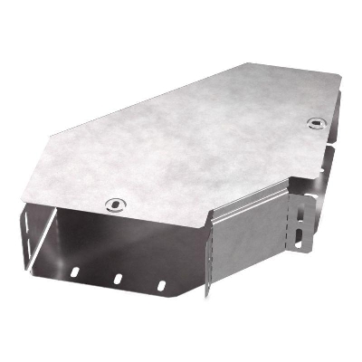 Угол для лотка горизонтальный 90град. 200х100 Стандарт с крышкой Промрукав PR16.0419