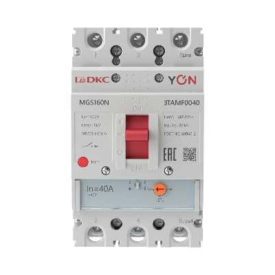 Выключатель автоматический MGS160 3P 32-40A 36kA YON MGS160N-3TAMF0040