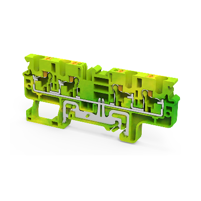 Клемма заземляющая push-in OptiClip CPG-4-QUATTRO-PE-I-(0.2-4)-PEN КЭАЗ 331860