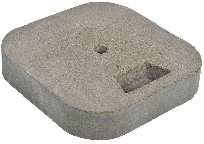 Основание бетонное 400х400х50мм для мачты IEK ZML10D-CB-08-400