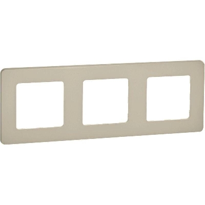 Рамка 3-м Inspiria сл. кость IEK 673951
