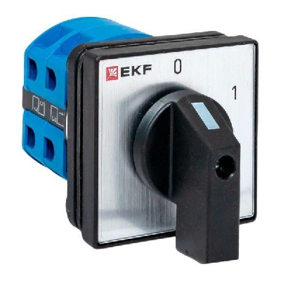 Переключатель кулачковый ПК-1-13 3п 25А "0-1" IP65 EKF pk-1-13-25-65