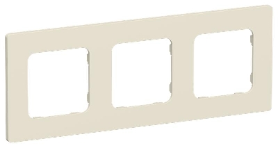 Рамка 3-м СП FLITE РУ-3-К-ФлСл сливочный IEK FI-M32-32-20-K86