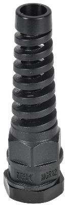 Сальник MGR12 d3-6.5мм IP68 с гибким отводом черн. IEK YSA23-05-12-68-K02