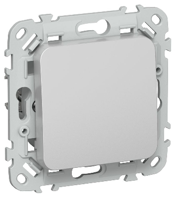 Выключатель проходной 1-кл. СП FLITE ВС61-1-0-ФлА 10А механизм алюм. IEK FI-V12-0-10-1-K47