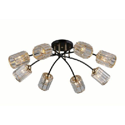 Люстра Emanuelle 9101-308 8хЕ27 60Вт модерн Rivoli Б0053403