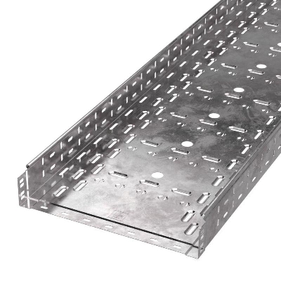Лоток перфорированный 400х80 L3000 (1мм) Стандарт Промрукав PR16.0015