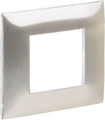 Рамка 1-м SKANDY SK-F31N металл никель IEK SK-M12-M-K50