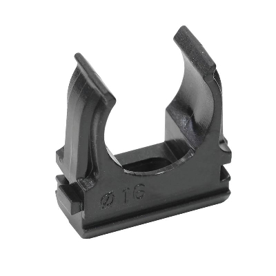 Крепеж-клипса для труб d16мм черн. (уп.100шт) TOKOV ELECTRIC TKE-LC-16-C05/100