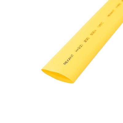 Трубка термоусадочная ТУТ нг 30.0/15.0 желт. 1м Rexant 23-0002