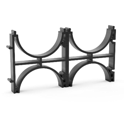 Кластер двойной двухсторонний для двустен. труб d110мм Промрукав PR08.3518