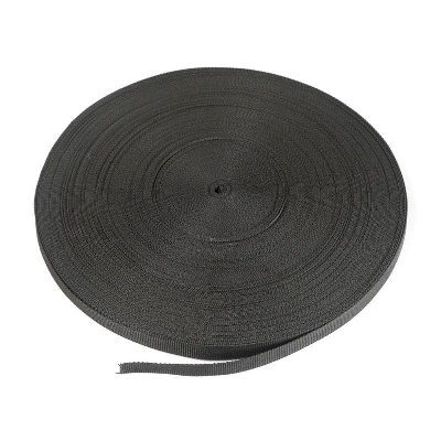 Лента монтажная текстильная 20мм черн. (уп.100м) Промрукав PR08.10534