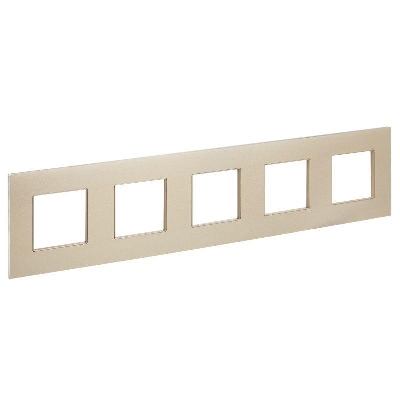 Рамка 5-м SKANDY SK-F35Sh металл шампань IEK SK-M52-M-K37