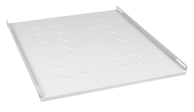 Полка 19дюйм перфорированная SH-J018-FC-800m-100KG глубиной 600мм для напольных шкафов глубиной 800мм усиленная до 100кг Cabeus 7860c
