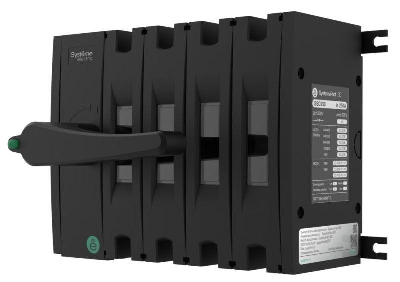 Выключатель-разъединитель SYSTEMEPACT SD250 4п 250А рукоятка фронт. слева (зак. отдельно) SE SSD02504LF0250