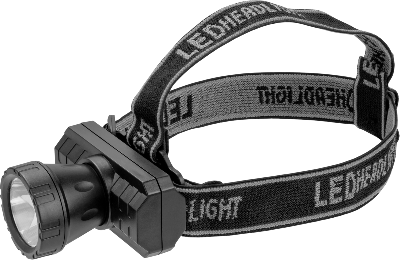 Фонарь светодиодный налобный 90 860 OPT-H04-ACCU 1COBХ3Вт 3реж 85лм 3.7В li-ion 0.6А IP44 ОНЛАЙТ 90860