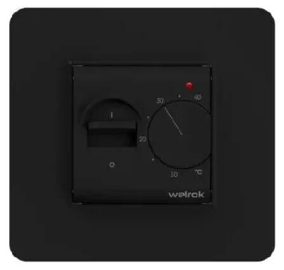 Терморегулятор для теплого пола mex bk Welrok 4660251140670