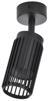 Светильник 4207 GU10 настенно-потолочный черн. IEK LT-USB0-4207-GU10-1-K02